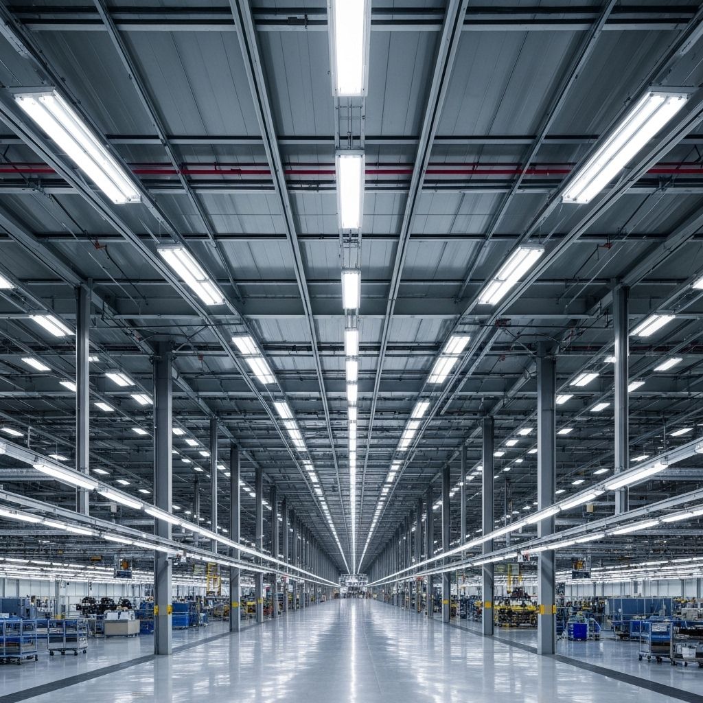 Škoda AUTO Mielec: Haly výroby ráfkové kolejnicové dráhy